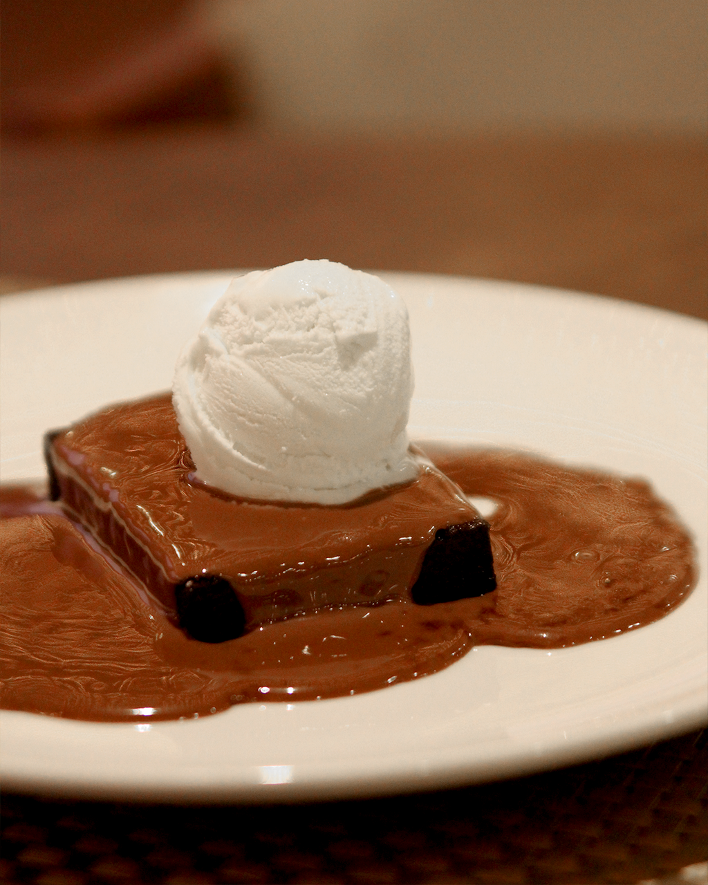 Molten Chocolate Brownie