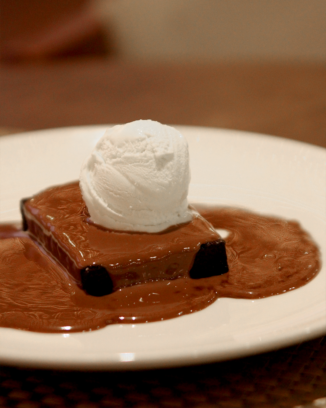 Molten Chocolate Brownie