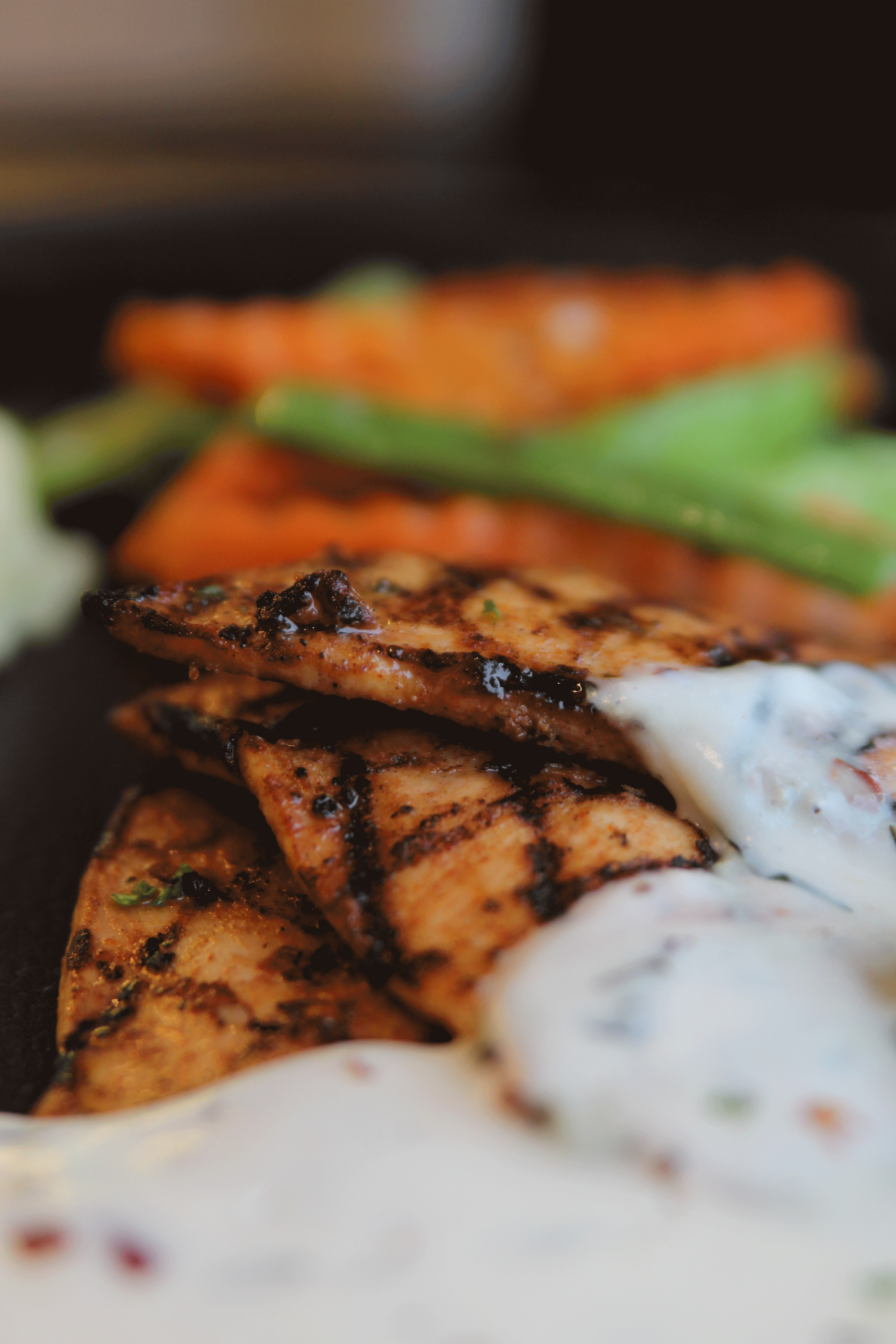 Grilled chicken Mushroom Sauce