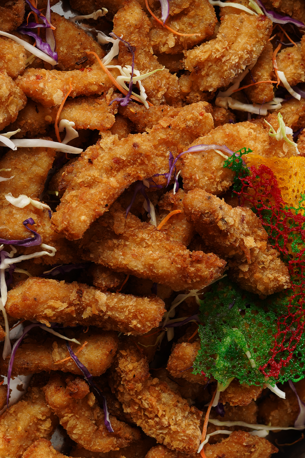 Golden Crusted Finger Fish